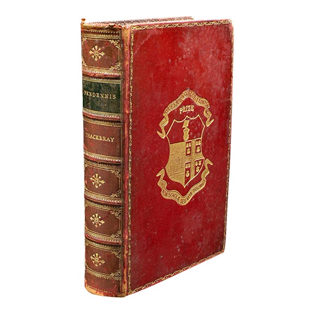 Antique Book, Pendennis, William Thackeray, Novel, Fiction, Edwardian, c.1908 For Sale