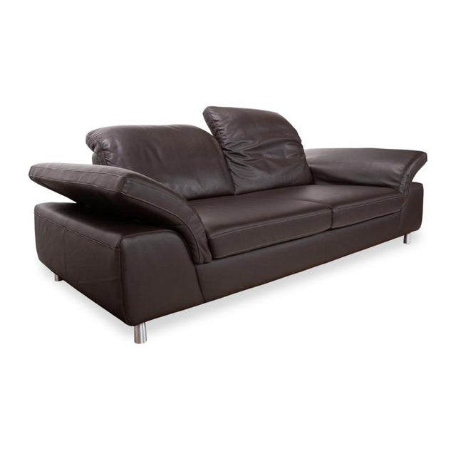 Three-Seater Sofa in Leather from Willi Schillig For Sale - Image 6 of 15