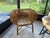 Mid-Century Modern 1960s Mid Century Modern Rattan Chair For Sale - Image 3 of 4