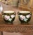 French Late 19th Century French Barbotine Garniture by De Bruyn, Set of 3 For Sale - Image 3 of 12
