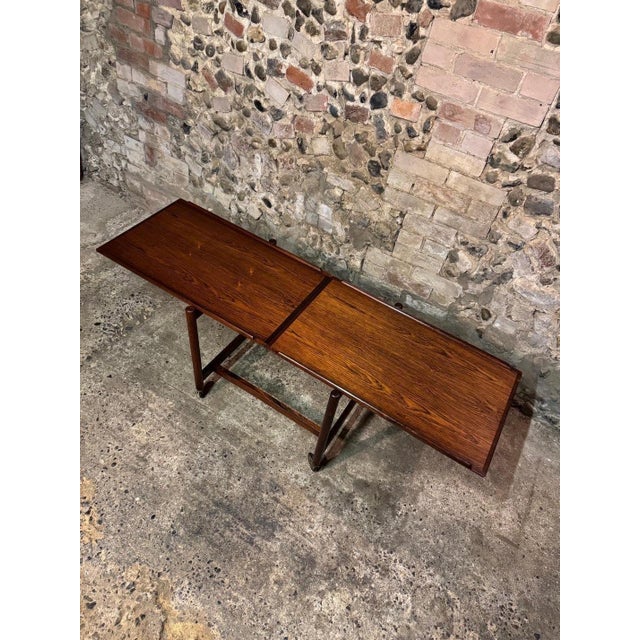 Vintage Danish Rosewood Drinks Trolley, 1960s For Sale - Image 15 of 18