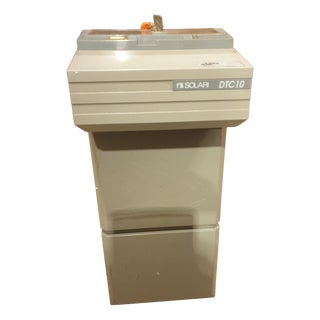 Solari DTC 10 Attendance Device with Clock Punching, 1980s For Sale