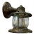 Single Copper and Glass Jar Wall Sconce Stamped “Dietz Little Wizard, n.y. Usa, Circa 1910 For Sale