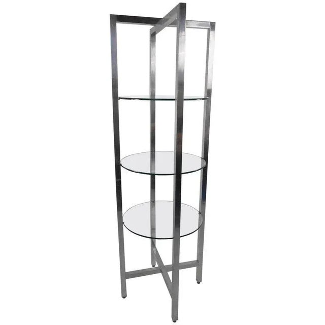 Vintage Modern Circular Étagère or Shelf For Sale - Image 11 of 11