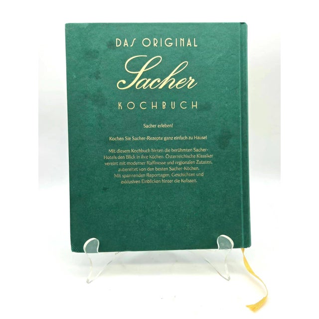 Assouline German-Language Edition of "Das Original Sacher Kochbuch" Cook Book For Sale - Image 4 of 11