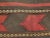 Late 20th Century Vintage Baluch Sofreh Tribal Kilim, Handwoven Wool, Geometric Pattern, Brown & Red, 4’ X 4’ For Sale - Image 5 of 10