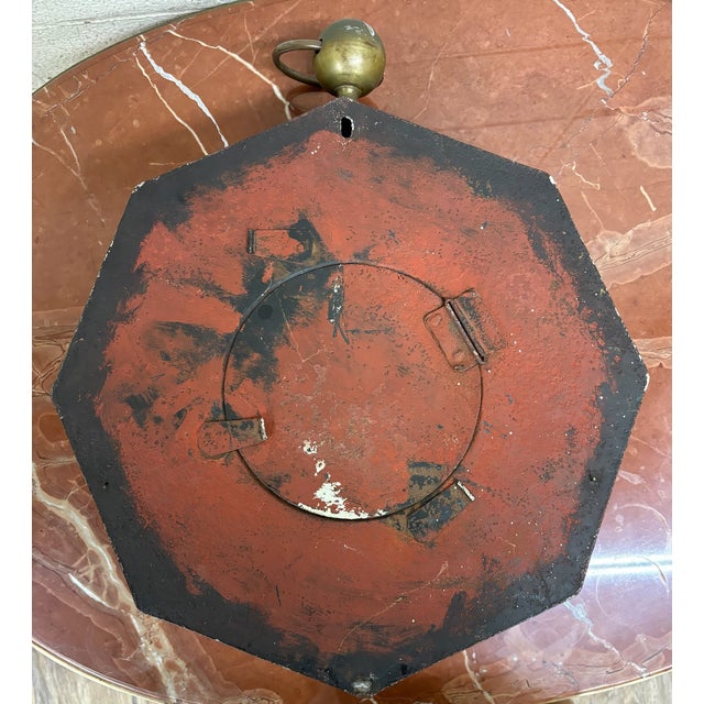 Vintage General Electric Decorative Tole Wall Clock For Sale - Image 12 of 12