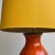Fat Lava Green Brown Orange Ceramic Table Lamp, West Germany, 1970 For Sale - Image 11 of 18