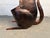 1990s Unique Copper Kangaroo Side Table For Sale - Image 10 of 12