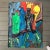 1980s 1980’s Original Abstract Still Life Painting With Bottles For Sale - Image 5 of 5