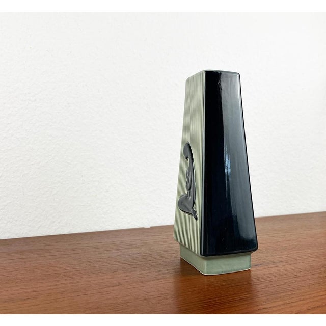 Mid-Century Danish You and I Series Studio Pottery Vase by Svend Aage Holm Sørensen for Søholm, 1950s For Sale - Image 16 of 18