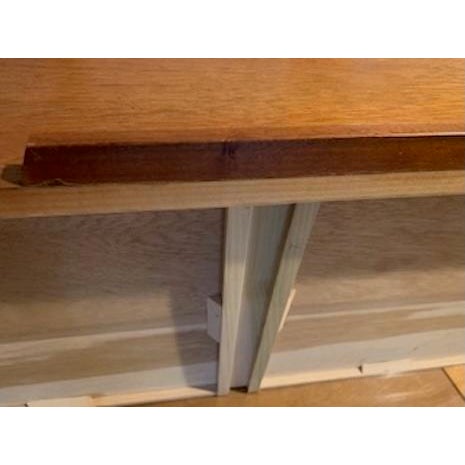 1950s Ramseur MCM Chest of 5 Drawers With Removable Glass Top For Sale - Image 12 of 18