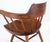 1960s George Nakashima Captain's Dining Chairs in Walnut - A Pair For Sale - Image 5 of 12