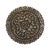 Boho Chic Vintage Antique Burn Finish Carved Medallion Panel 24" For Sale - Image 3 of 3