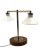 Silver Bauhaus Table Lamp, Europe 1950s For Sale - Image 8 of 12