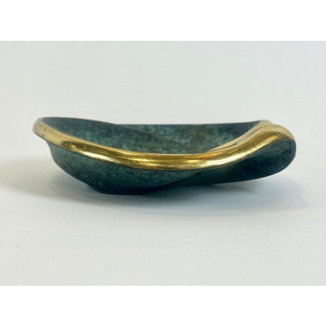 1950s Vintage Austrian Brass Ashtray by Franz Hagenauer, 1950s For Sale - Image 5 of 11