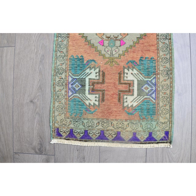 Vintage Tribal Anatolian Carpet For Sale - Image 4 of 6