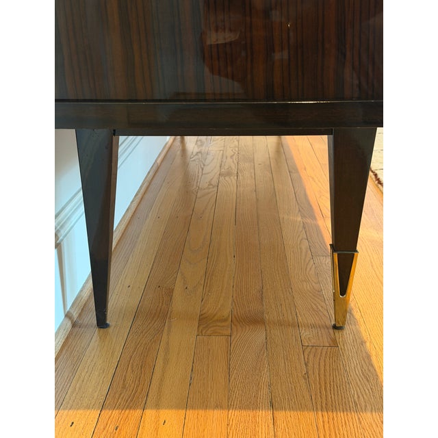1940s French Art Deco Macassar Ebony Sideboard For Sale - Image 9 of 12