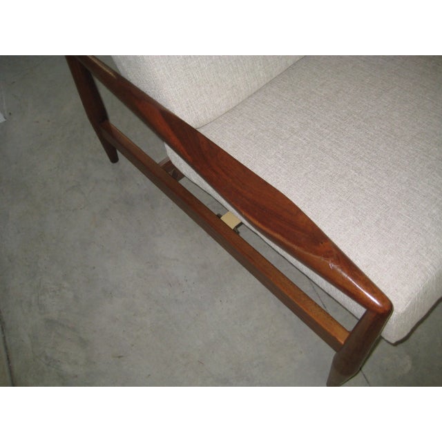 Adrian Pearsall Mid Century 843-C Chair New Upholstery For Sale - Image 9 of 13