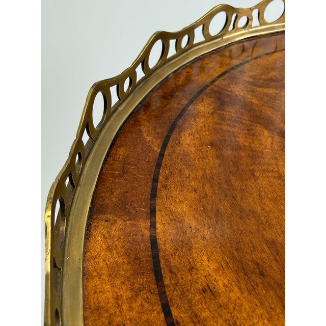 Traditional Vintage Theodore Alexander Telescopic Accent Side Table (Re50020) For Sale - Image 3 of 9
