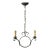 1950s Two Arm Swedish Modern Pendant For Sale
