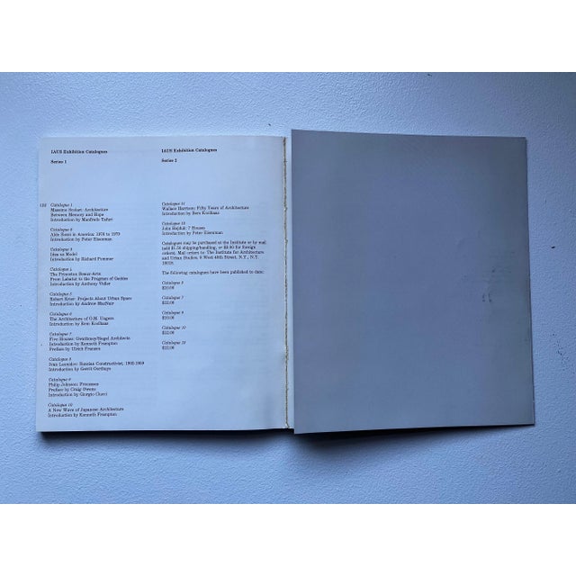 1980 7 Houses, John Hejduk, First Edition Book For Sale - Image 9 of 9