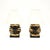 Mid-Century Modern Vintage Italian Ceramic Pharaoh Table Lamps, 1980s, Set of 2 For Sale - Image 3 of 11