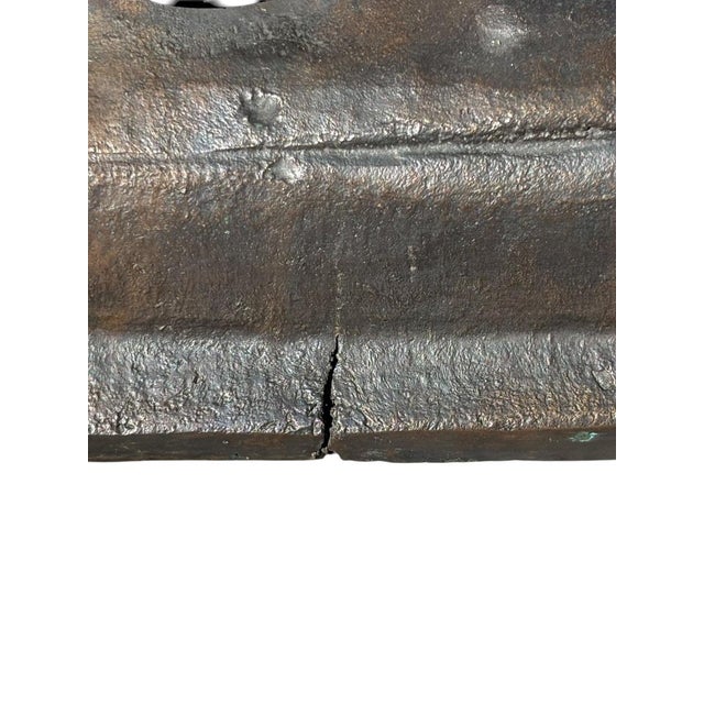 Large Sculpture Depicting a Water Carrier, 1950s, Bronze For Sale - Image 9 of 10