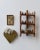 Folk Art Vintage Brass + Copper Heart Wall Pocket, Circa Mid-20th Century For Sale - Image 3 of 13