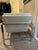 Metal Pair of Chrome Lounge Chairs in White Leather Attributed to Milo Baughman For Sale - Image 7 of 16