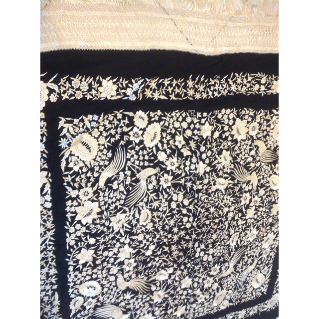 Handmade Embroidered Tablecloth, 1970s For Sale - Image 13 of 18