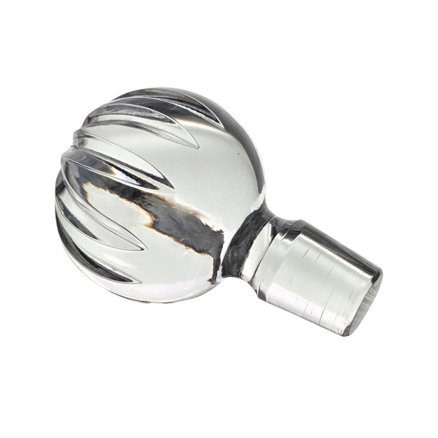 Late 20th Century Tyrone Crystal Antrim Glens Irish Lead Crystal Ship's Decanter For Sale - Image 9 of 16
