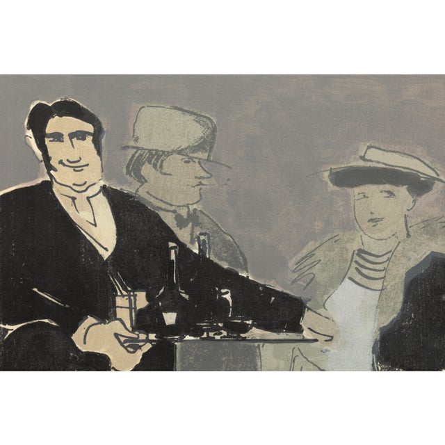 Late 20th Century David Schneuer Simplizissimus II Signed Modern Figurative Lithograph 230/300 For Sale In Detroit - Image 6 of 7