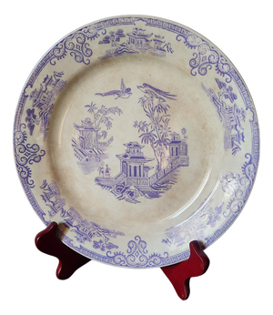 Staffordshire Chusan Pattern Plate from Clementson