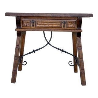Vintage Used Spanish Side Tables Chairish
