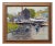 Impressionist Boat Docks Pacific Grove Oil on Canvas 1950s For Sale