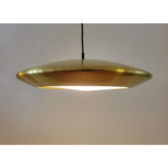 Intake Diskos Hanging Lamp by Jo Hammerborg for Fog & Morup, 1960s For Sale - Image 10 of 10