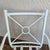 Vintage Palm Beach Chic Aluminum Armchairs – Target X-Back Detail - Set of 4 For Sale In West Palm - Image 6 of 12