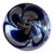 Mid 20th Century Signed Goran Warff for Kosta Boda Blue Glass Objet "Jewel #7" For Sale