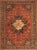 Textile Pasargad Home Antique Ferehan Wool Area Rug-10'11" X 14' 9" , Rust For Sale - Image 7 of 7