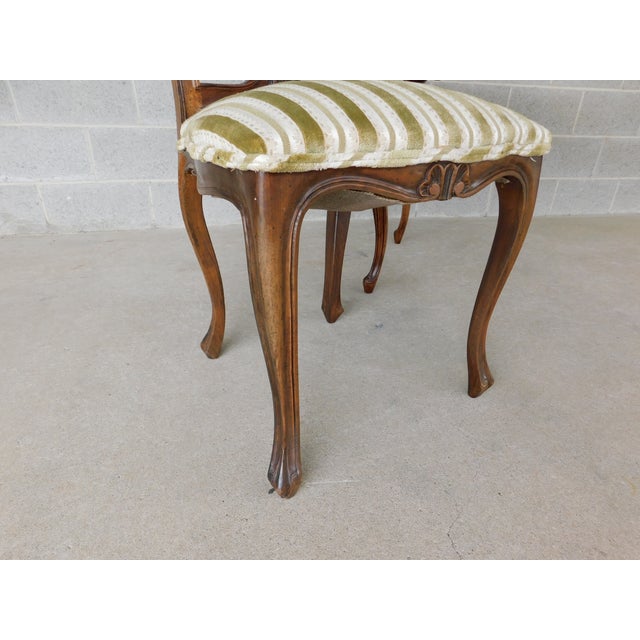 Weiman Tables French Louis XV Style ⁣⁣⁣Parquetry Inlaid Writing Desk 52"w For Sale - Image 9 of 18
