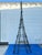 1990’s Vintage Custom Wrought Iron Tall Eiffel Tower For Sale - Image 11 of 12