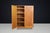 1950s French Blond Oak Wardrobe with Diamond Pattern Doors, France, 1950s For Sale - Image 5 of 10