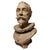 Gold Decorative Terracotta Bust of Cervantes, 1890-1910 For Sale - Image 8 of 8