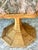 Wood Vintage Sculptural Pencil Reed and Stone Table For Sale - Image 7 of 11