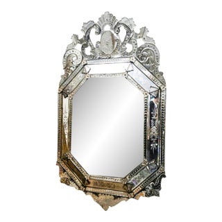 19th Century Napolean III Venise Style Mirror For Sale