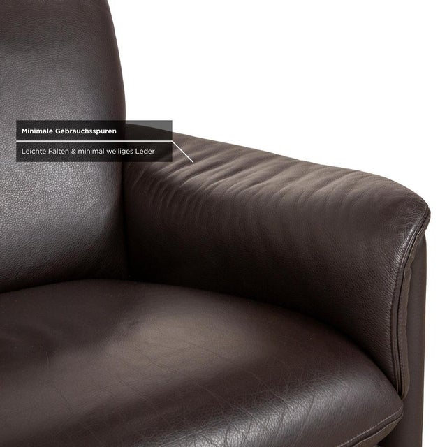 Zento Armchairs in Dark Brown Leather from Cor, Set of 2 For Sale - Image 6 of 13