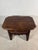 Spanish Castilian Carved Wood Side Table with Iron Hardware, 1910 For Sale - Image 12 of 15
