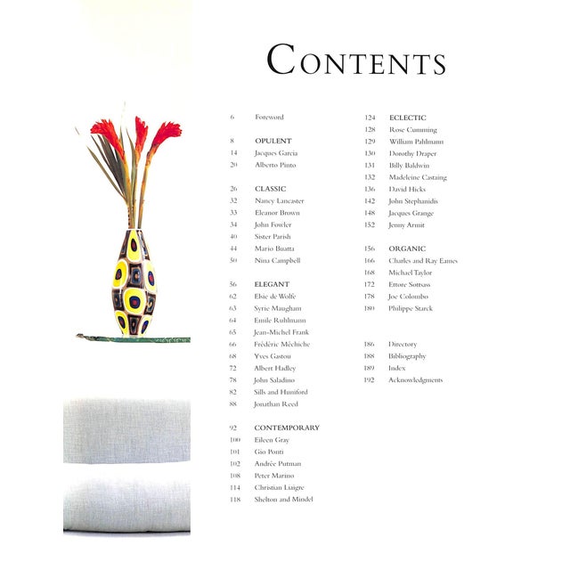 Traditional "Influential Interiors, Shaping 20th Century Style: Key Interior Designers" 1999 Trocme, Suzanne For Sale - Image 3 of 12