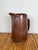 Mid 20th Century Vintage Frankoma Pottery Brown Pitcher For Sale - Image 5 of 8